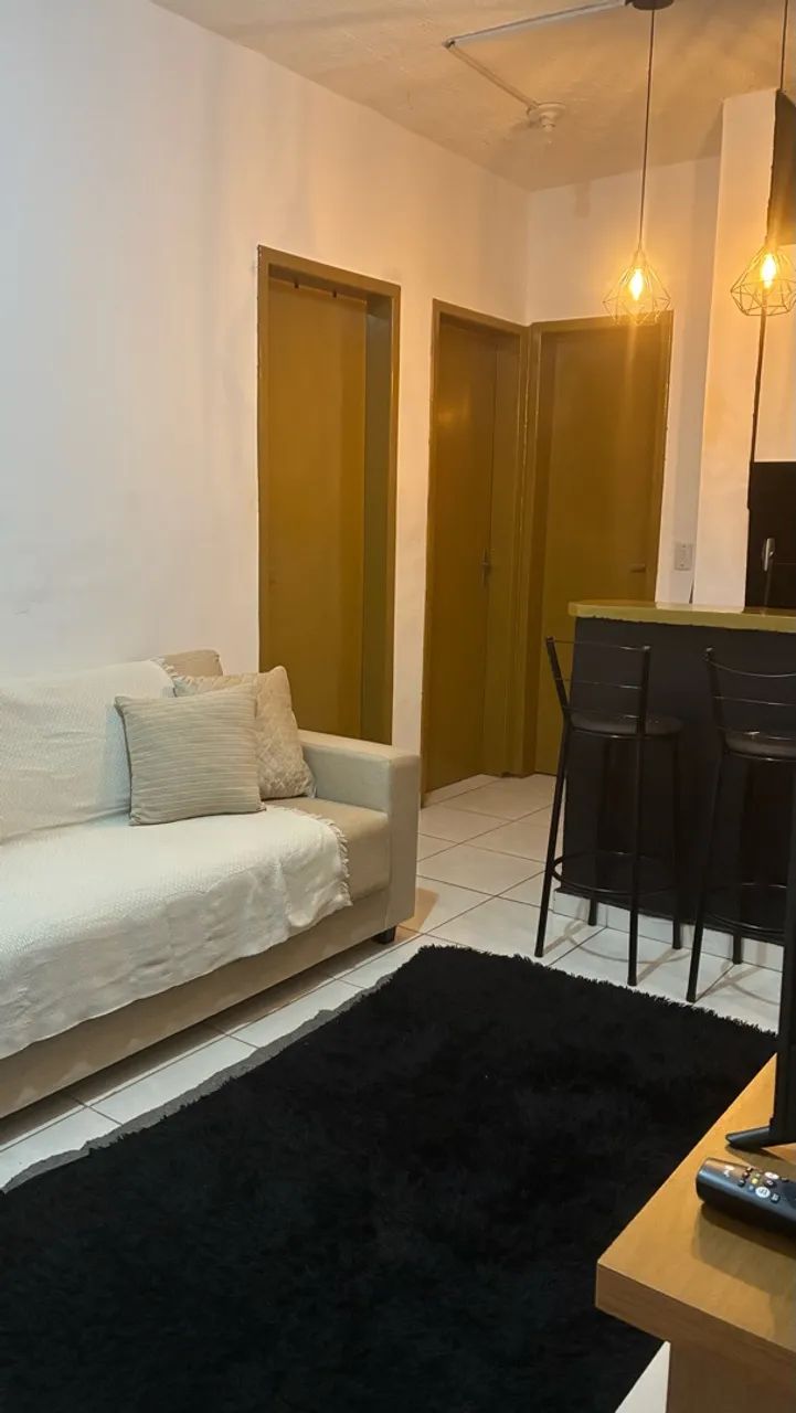 Apartamento 2 quartos mobiliado e pronto para morar - Foto 2