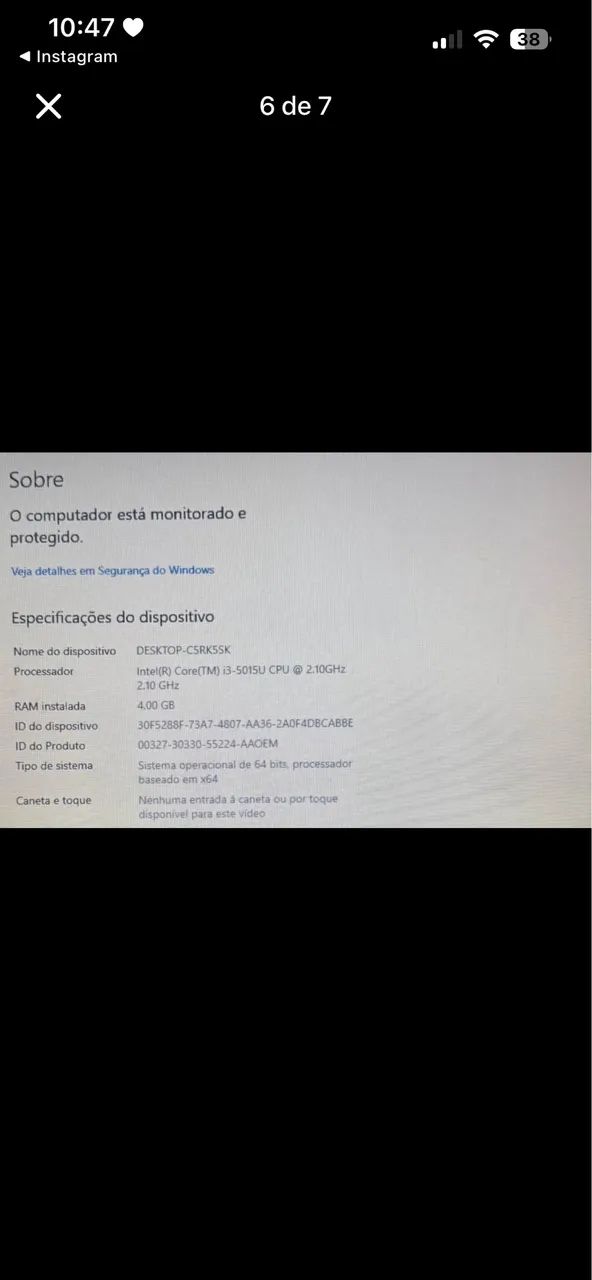Notebook Acer Aspire E5 - Foto 2