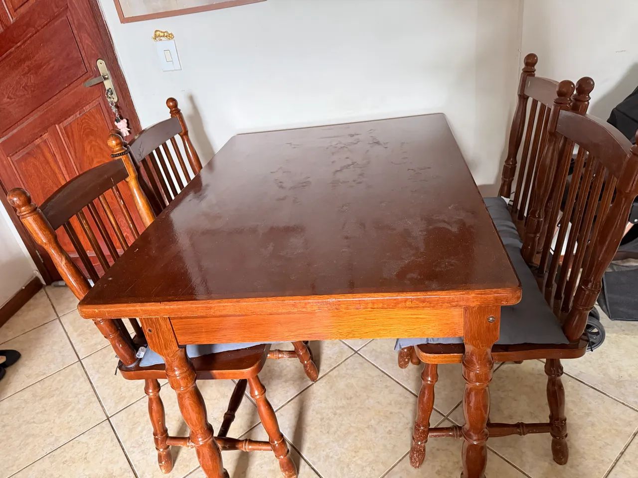 Mesa de madeira  - Foto 4