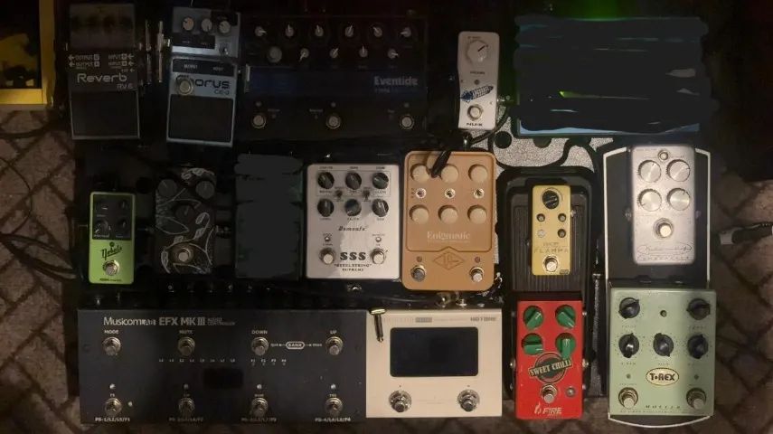 PEDALBOARD COMPLETO - TROCA EM QUAD CORTEX