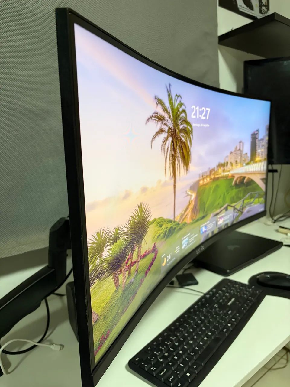 Monitor Gamer de 34 polegadas (Curvo)- Level - Foto 3