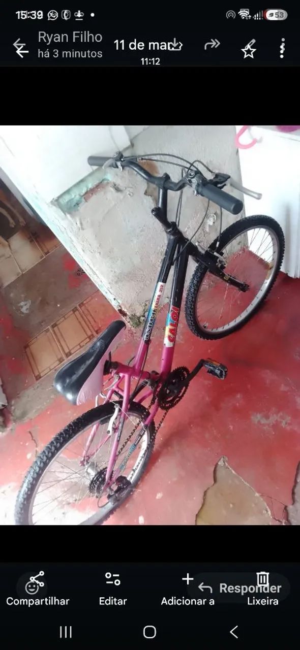 Bicicleta caloi 