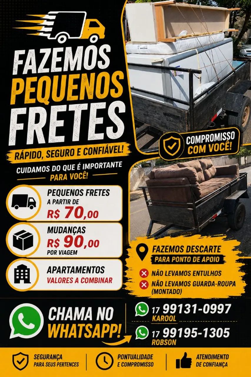 Pequenos Fretes  - Foto 3