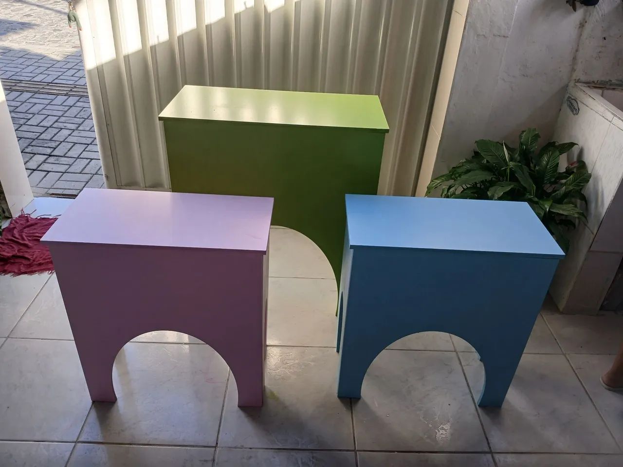Trio de mesas mdf - Foto 2