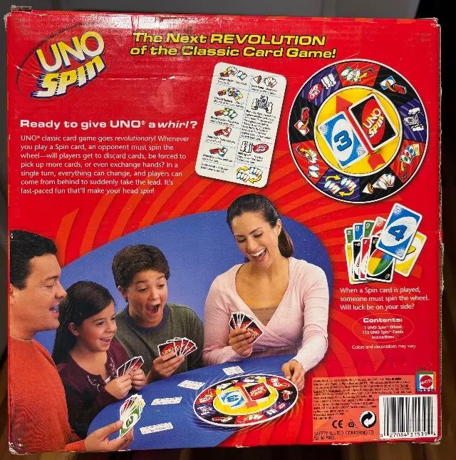 Jogo UNO: Spin - Mattel (importado) - Foto 4