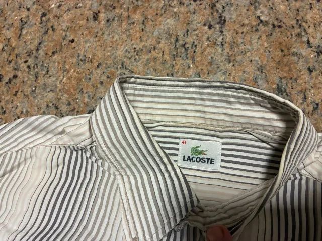 Camisa Lacoste original 41 - Foto 4