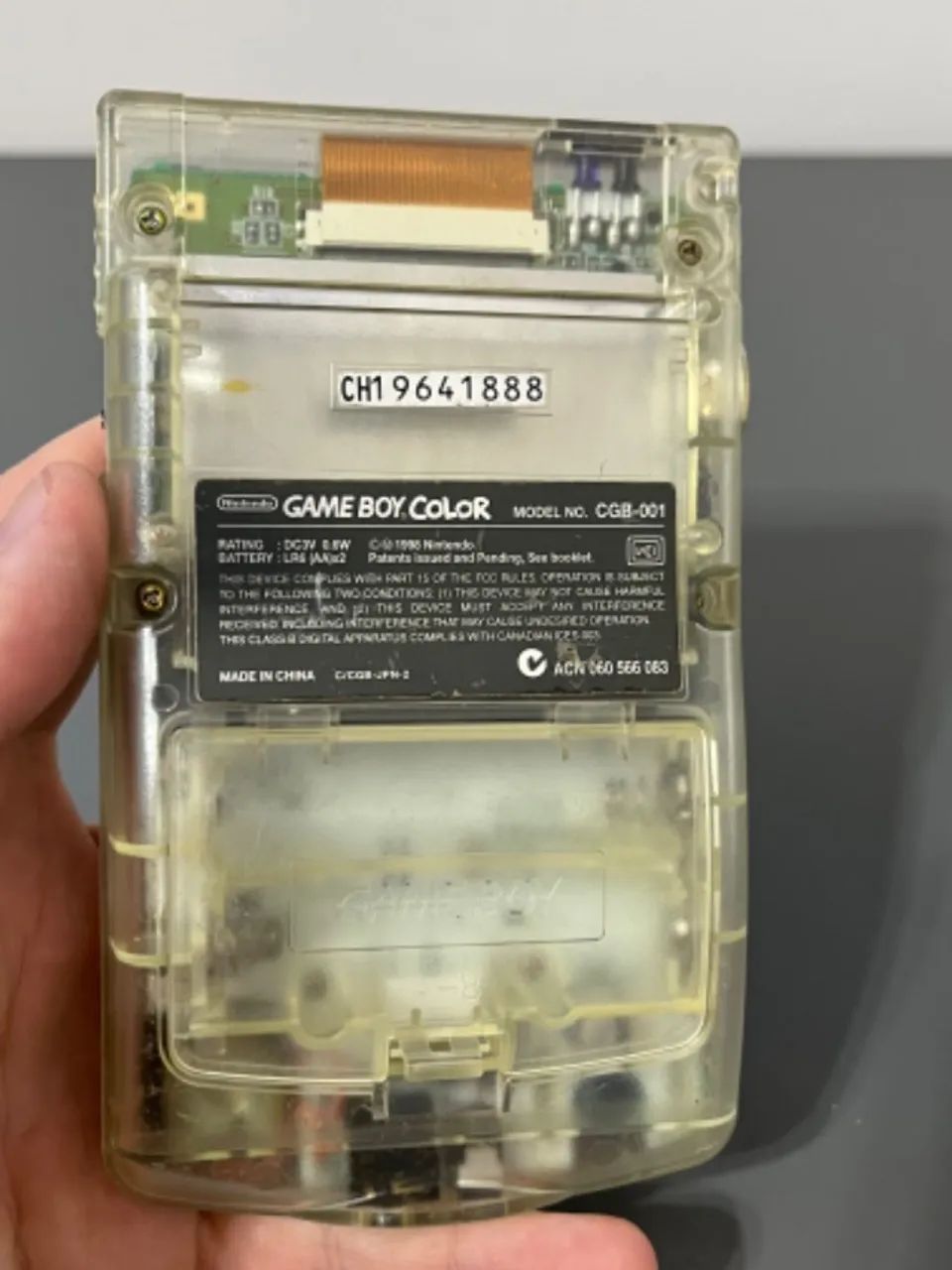 Game Boy Color transparente original - testado e funcionando - Foto 2