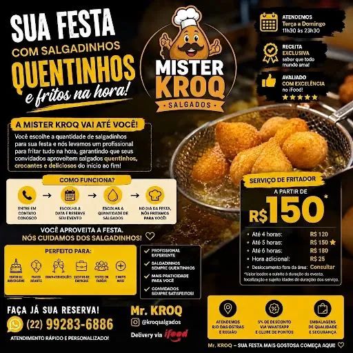 FRITAMOS SALGADOS NA SUA FESTA | SALGADINHOS QUENTINHOS NA HORA! 