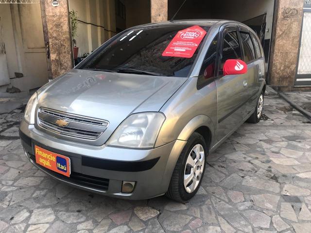 Chevrolet Meriva 1.4 8v flex Couro (Queima de estoque) + kit gas - Foto 4