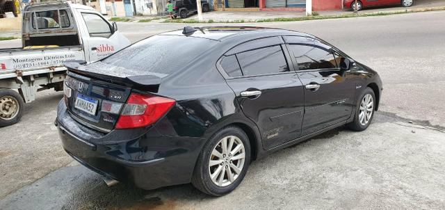 Honda Civic Sedan LXR 2.0 Flexone + GNV 5g 16V Aut. 4p - Preto - 2014 46.900 - Foto 5