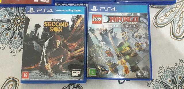 Vendo 5 jogos de ps4 por 350 ,aceito troca - Foto 3