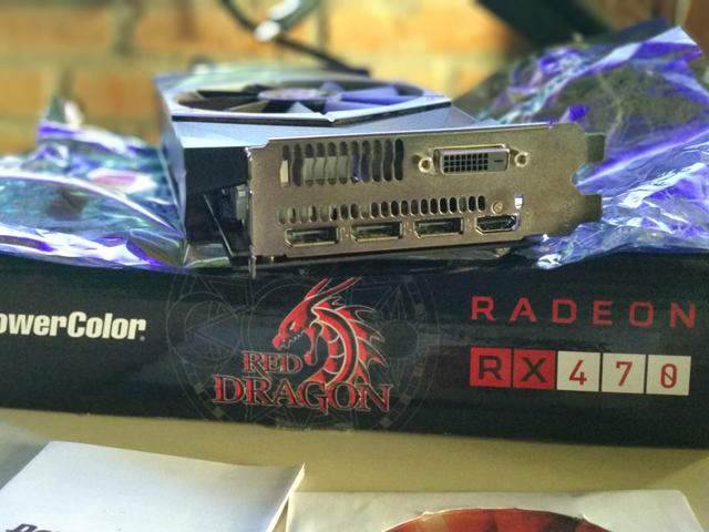 AMD Radeon RX 470 4GB PowerColor Red Dragon