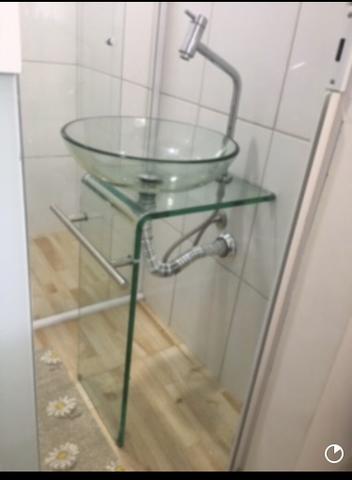 Pia de vidro moderna - Foto 2