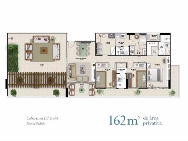 LINDA COBERTURA, 162m2, ALDEOTA - Foto 7