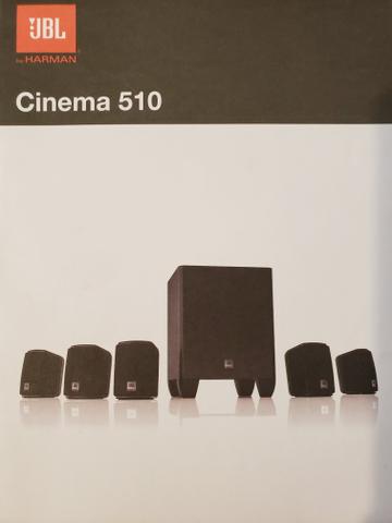 Conjunto Caixas de Som JBL Cinema 510