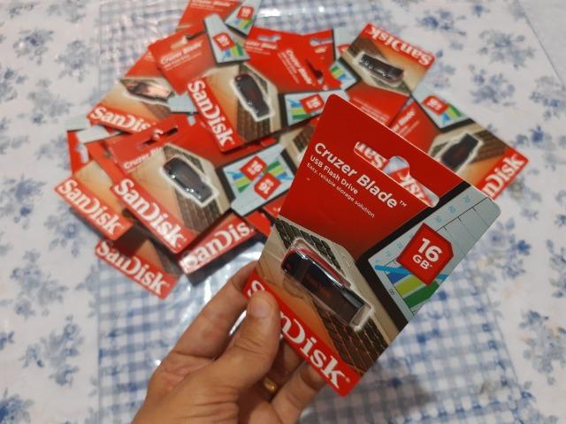 Pen drive 16GB novo lacrado barato - Foto 4