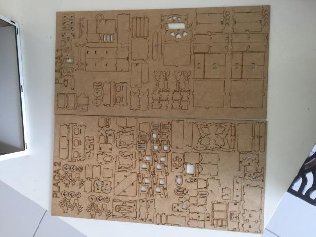 Kit com 30 Mini móveis para Casa de Boneca (Kit Novo) Super Promoção - Só Hoje - Foto 2