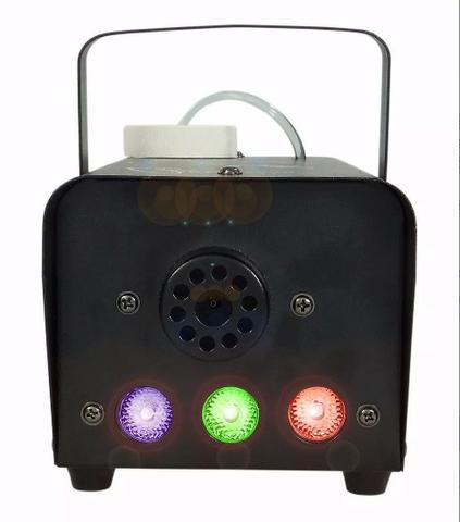 Maquina De Fumaça 600w 110v Com Strobo Rgb Controle Com Fio - Foto 2