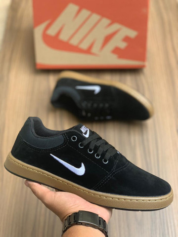 nike air camurça