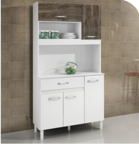 Armário ideal para cozinha pequena