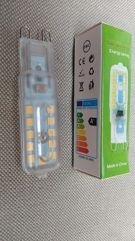 Lampada Led G9 5w 220v (Branco Quente) - Foto 3