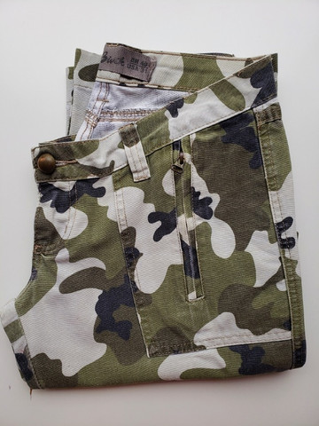 Bermuda Camuflada Da Marca Bivik,tam 40