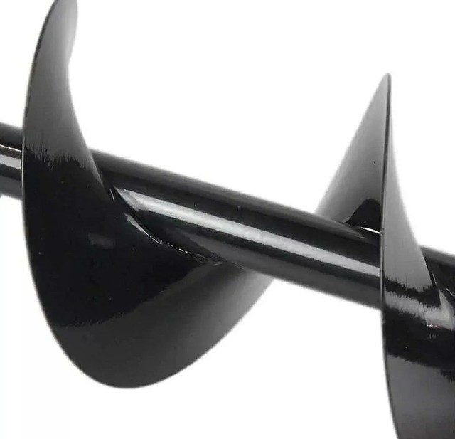 Broca de perfurador de solo Branco 300x800 - Foto 3