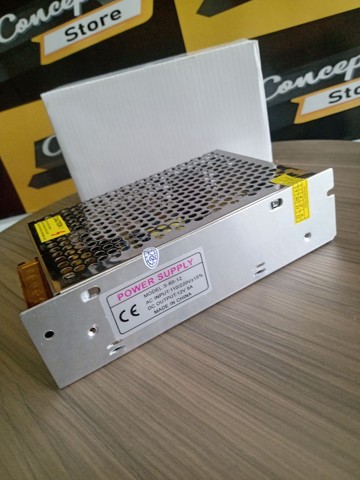 Fonte Chaveada 12V 5A (NOVO), - Foto 3