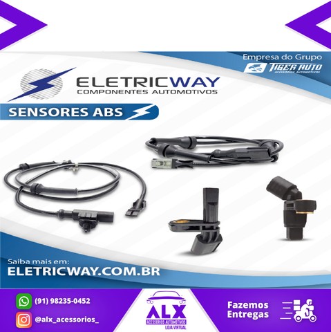 Sensor Freio Abs Traseiro Jeep Renegade - Eletricway - 1640122