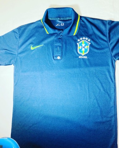 Camisa gola polo seleção brasileira  - Foto 3