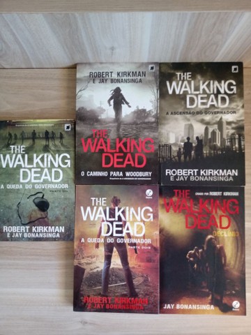 Coleção livros the walking dead