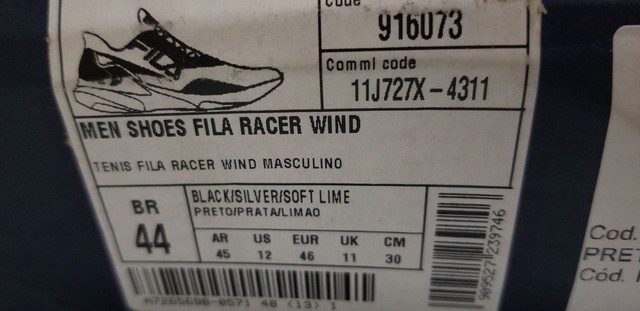 Tênis Fila Race Wind novo - Foto 4