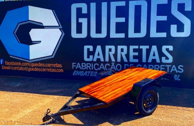 Carreta prancha Assoalho em Madeira