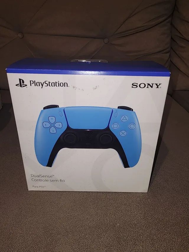 Controle PS5 Original DualSense Branco Sem Fio Sony na Americanas