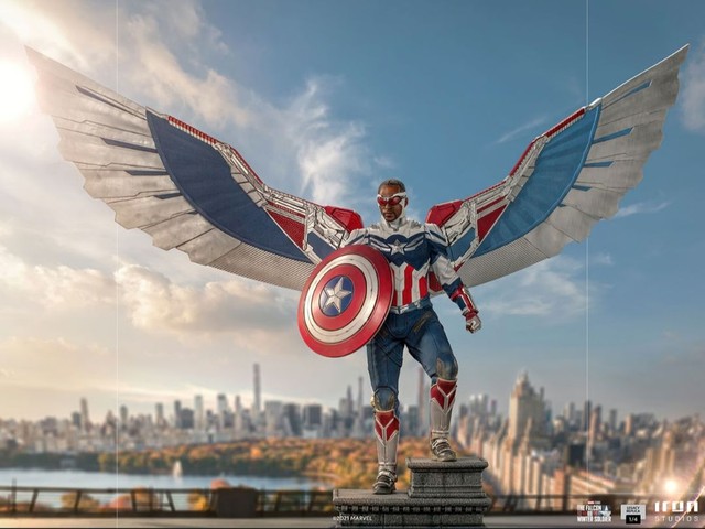 Captain America Sam Wilson Legacy Iron Studios Complete Edition - Foto 2