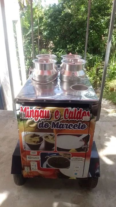 Carrinho de mingau e caldo - completo e pronto para o sucesso! - Foto 3