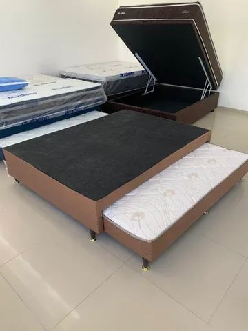 Base cama casal com auxiliar bon sono  - Foto 2