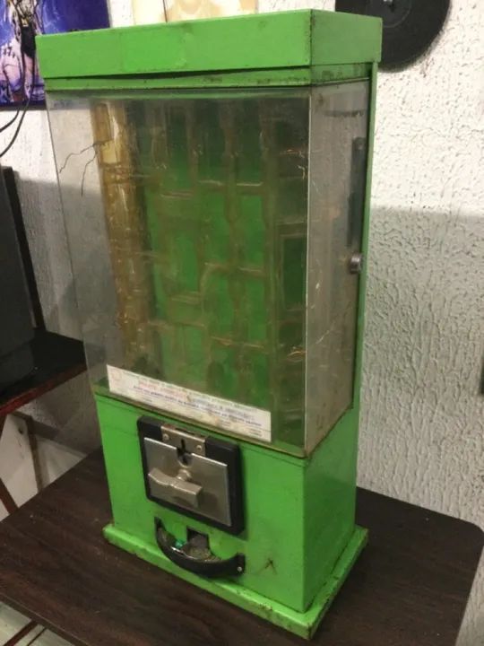 Máquina de brinde antiga - Foto 3