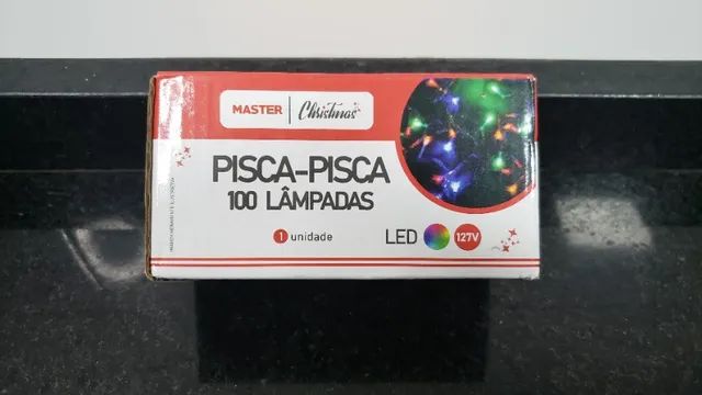Pisca Pisca 100 Lâmpadas Led Colorido 8 Funções 127v - Foto 2