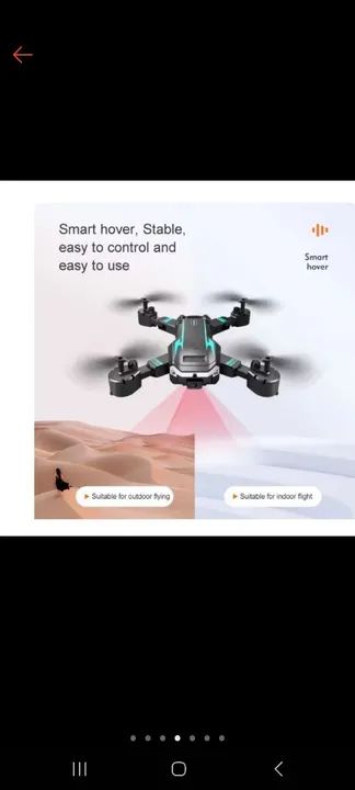 Drone Q6 camera 8k fotografia aérea Dual câmera estabilidade  - Foto 5