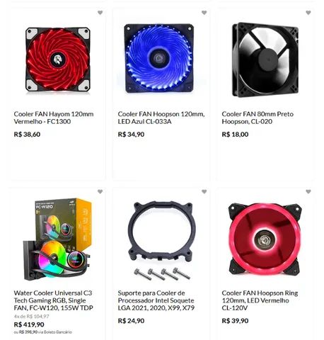Cooler Fan RGB Dupla Face Controlavel - Foto 4