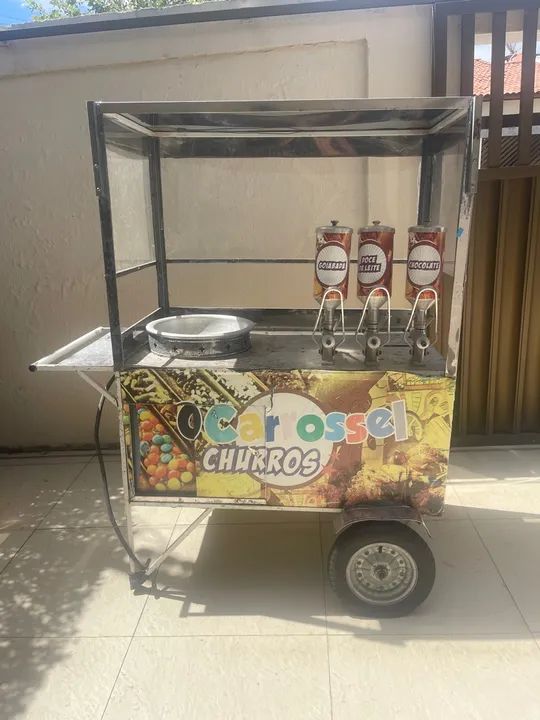 Carrinho de Churros Completo - Oportunidade!