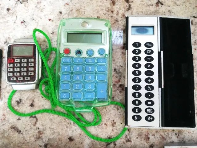Kit 11 Calculadoras, Novas, Seminovas e Com Defeito - Foto 4