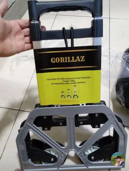 Carrinho de mão Gorillaz - Carga até 100kg - Foto 3