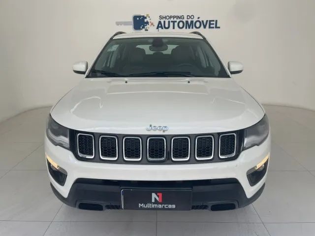 A BAIXO DA FIPE! Jeep Compass Longitude 2.0 Diesel 4x4 2021 Branca - Foto 2