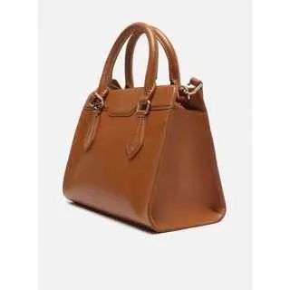 Nova Original Bolsa arezzo de couro marrom - Foto 2