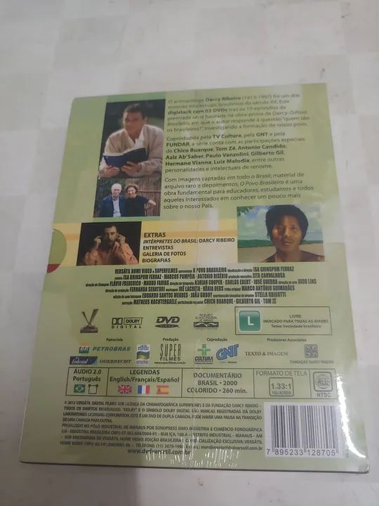 Dvd O Povo Brasileiro - DVD - Foto 2