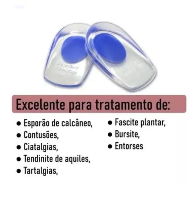 Palmilhas de silicone ortopédica  - Foto 4