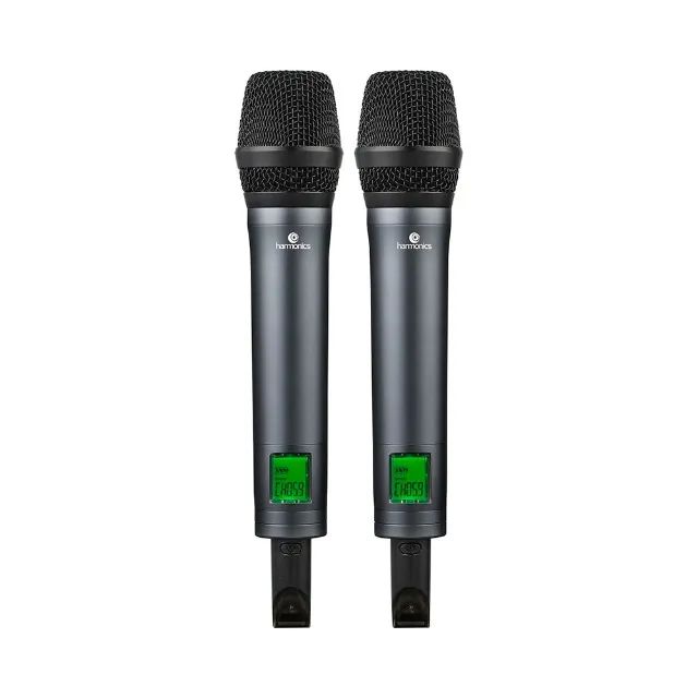 Microfone Sem Fio Duplo Harmonics Hsf-300 - AC2977 - Foto 3