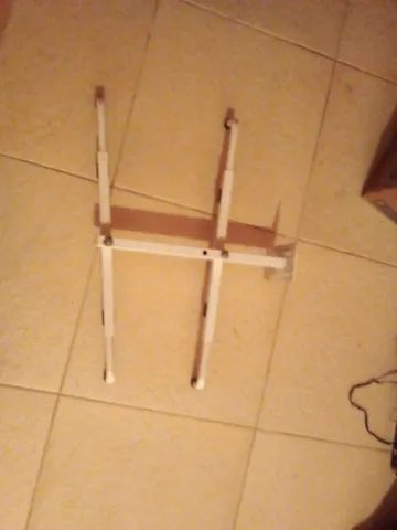 Suporte para tv ou microndas semi nova barato com suporte para tv fixar na parede - Foto 5